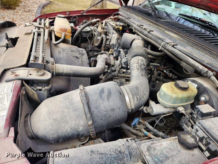 image for item JB9657 2000 Ford F250 Super Duty XLT  SuperCab pickup truck