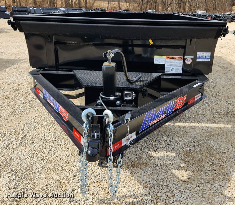 image for item JB9661 2022 Liberty LD14K83X14B8  dump trailer