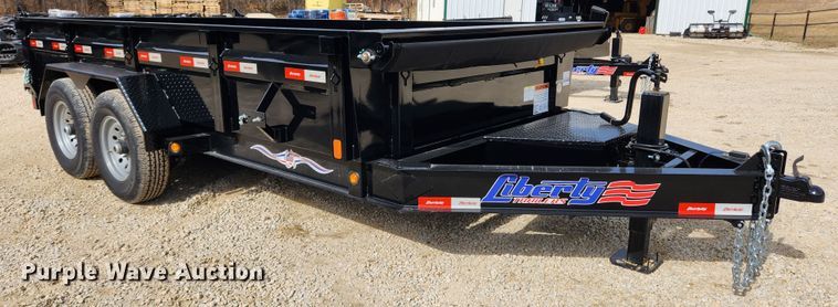 image for item JB9661 2022 Liberty LD14K83X14B8  dump trailer