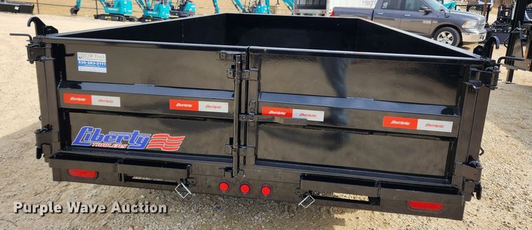image for item JB9661 2022 Liberty LD14K83X14B8  dump trailer