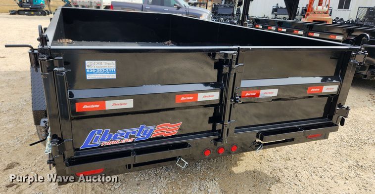 image for item JB9661 2022 Liberty LD14K83X14B8  dump trailer