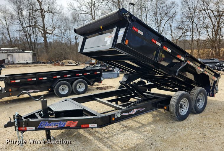 image for item JB9661 2022 Liberty LD14K83X14B8  dump trailer