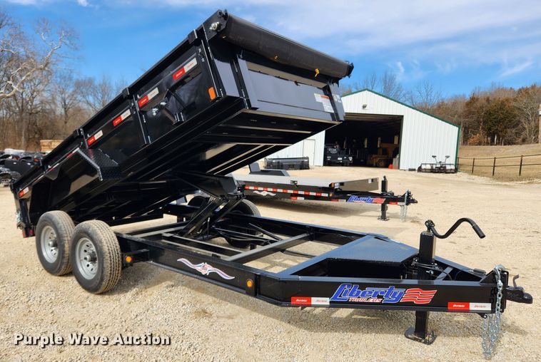 image for item JB9661 2022 Liberty LD14K83X14B8  dump trailer