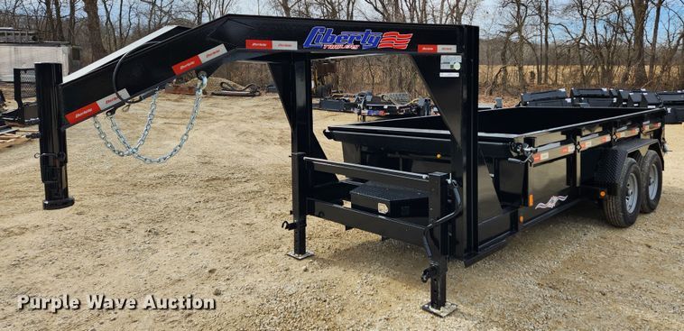 image for item JB9662 2022 Liberty LD14K83X14B8  dump trailer