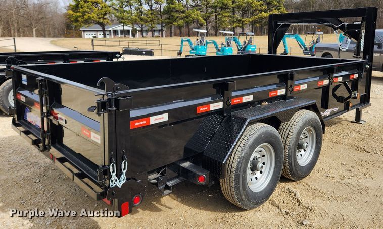 image for item JB9662 2022 Liberty LD14K83X14B8  dump trailer