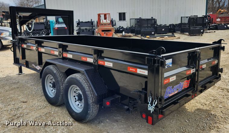 image for item JB9662 2022 Liberty LD14K83X14B8  dump trailer