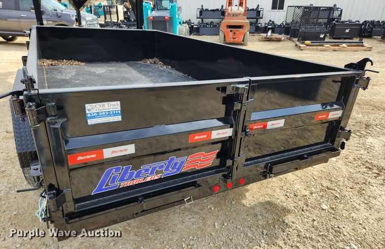 image for item JB9662 2022 Liberty LD14K83X14B8  dump trailer