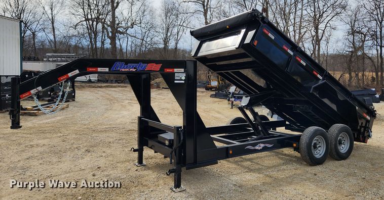 image for item JB9662 2022 Liberty LD14K83X14B8  dump trailer