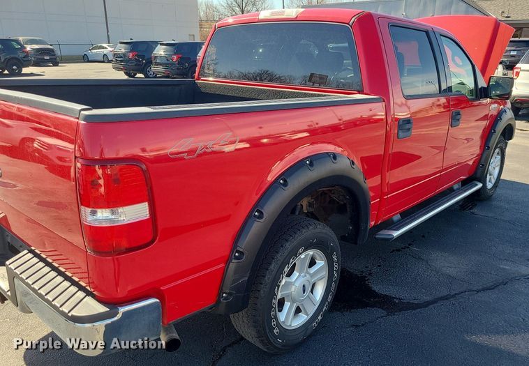 image for item JG9413 2004 Ford F150  SuperCrew pickup truck