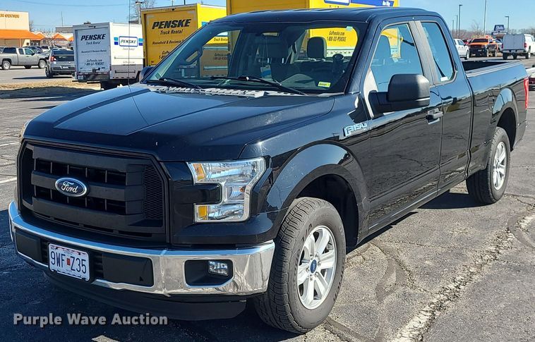 image for item JG9416 2016 Ford F150 XL  SuperCab pickup truck