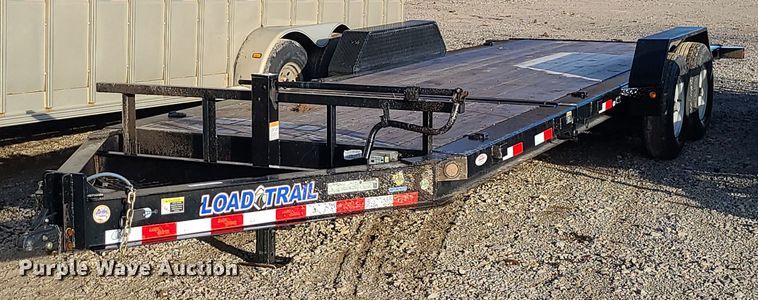 image for item JG9418 2018 Load Trail  tilt deck equipment trailer