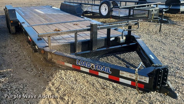 image for item JG9418 2018 Load Trail  tilt deck equipment trailer