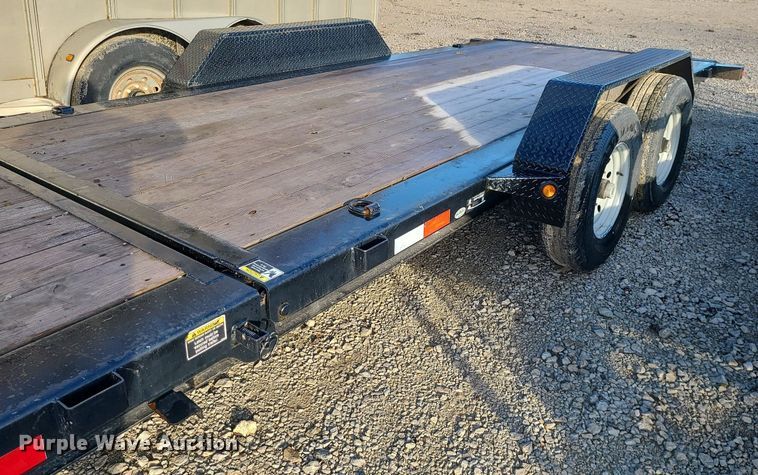image for item JG9418 2018 Load Trail  tilt deck equipment trailer