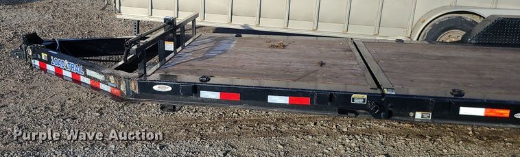 image for item JG9418 2018 Load Trail  tilt deck equipment trailer