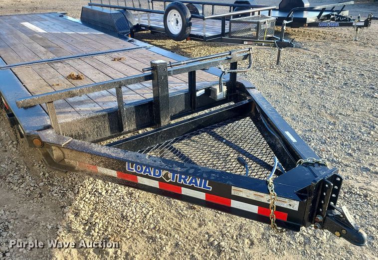 image for item JG9418 2018 Load Trail  tilt deck equipment trailer