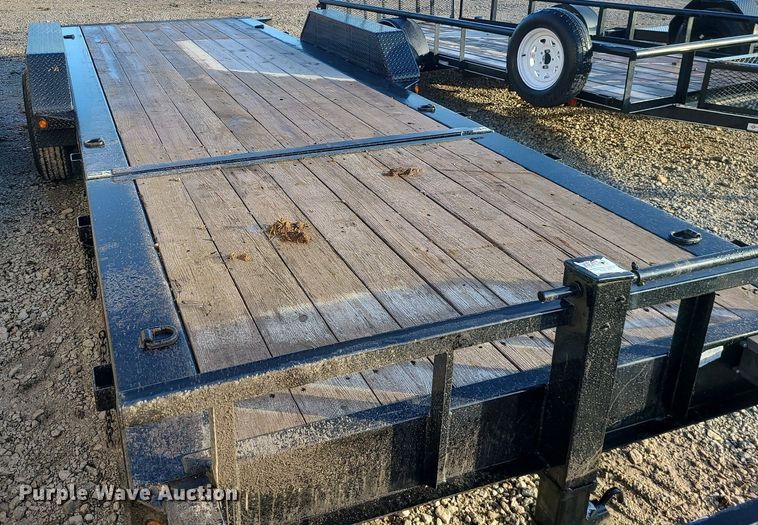 image for item JG9418 2018 Load Trail  tilt deck equipment trailer