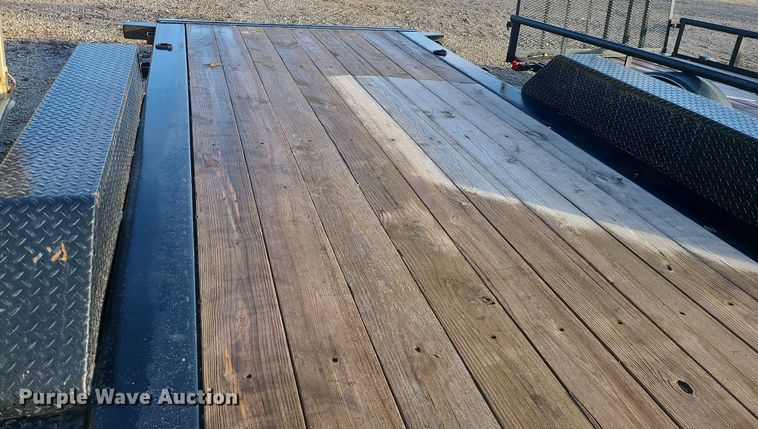 image for item JG9418 2018 Load Trail  tilt deck equipment trailer