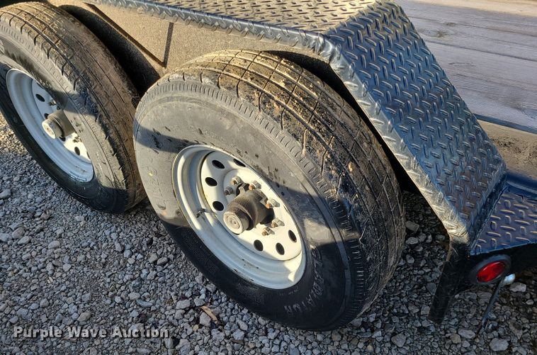 image for item JG9418 2018 Load Trail  tilt deck equipment trailer