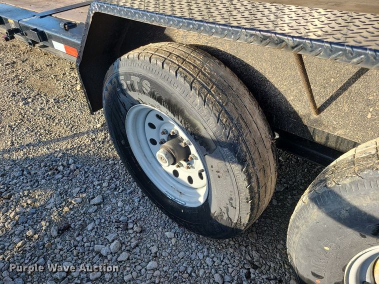 image for item JG9418 2018 Load Trail  tilt deck equipment trailer