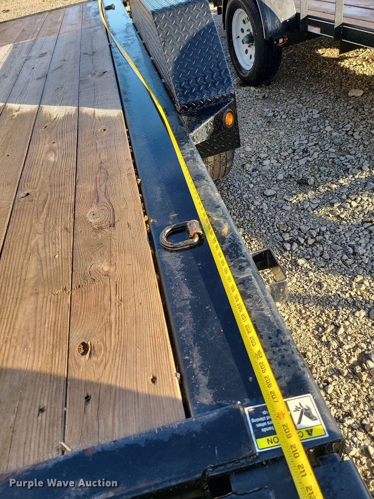 image for item JG9418 2018 Load Trail  tilt deck equipment trailer