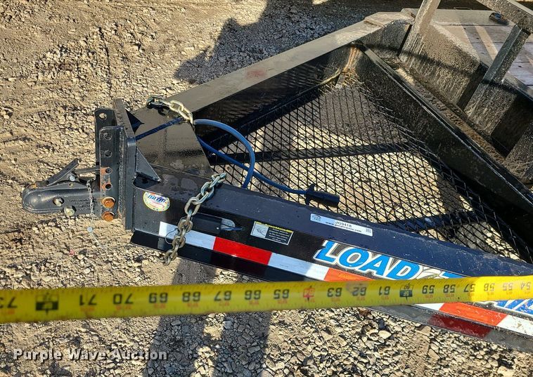 image for item JG9418 2018 Load Trail  tilt deck equipment trailer