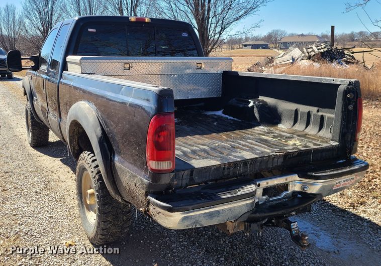 image for item JG9432 2000 Ford F250 Super Duty  SuperCab pickup truck