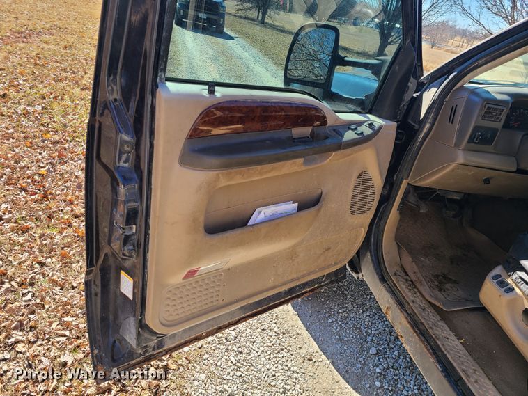 image for item JG9432 2000 Ford F250 Super Duty  SuperCab pickup truck