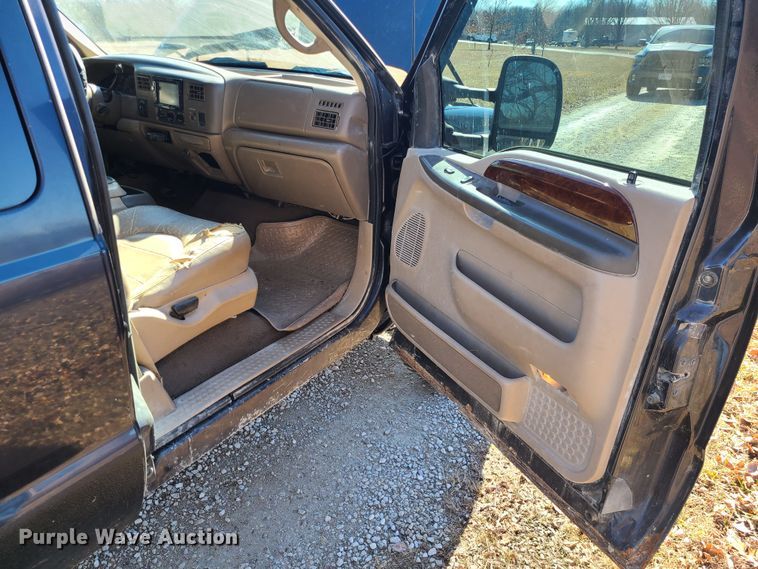 image for item JG9432 2000 Ford F250 Super Duty  SuperCab pickup truck