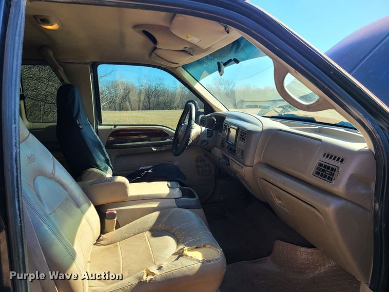 image for item JG9432 2000 Ford F250 Super Duty  SuperCab pickup truck