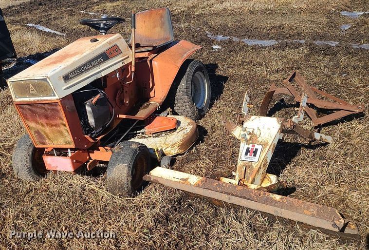 image for item JG9436 Allis Chalmers 416S  lawn mower