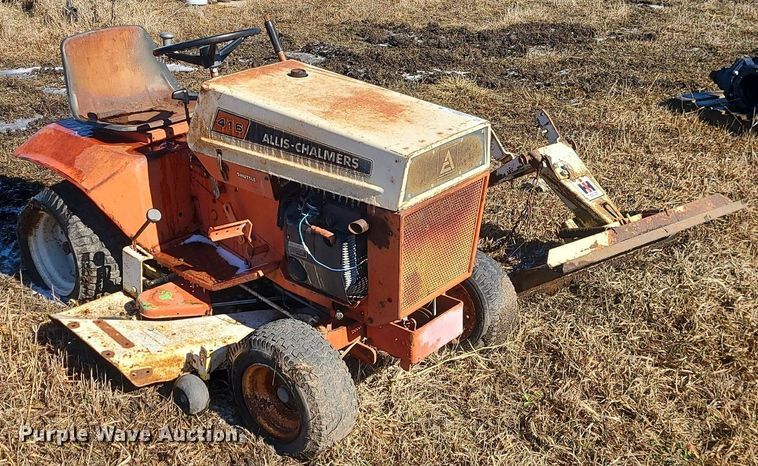 image for item JG9436 Allis Chalmers 416S  lawn mower
