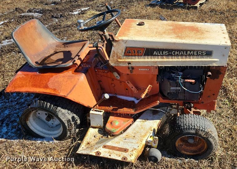 image for item JG9436 Allis Chalmers 416S  lawn mower