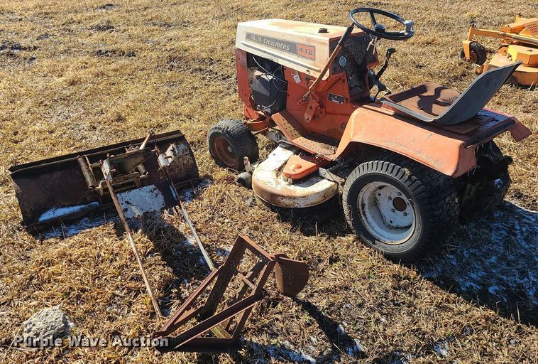 image for item JG9436 Allis Chalmers 416S  lawn mower