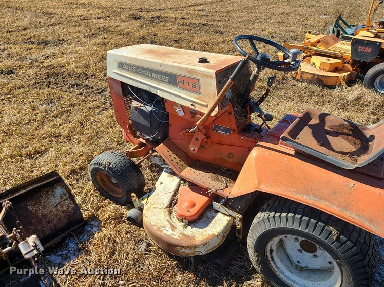 image for item JG9436 Allis Chalmers 416S  lawn mower