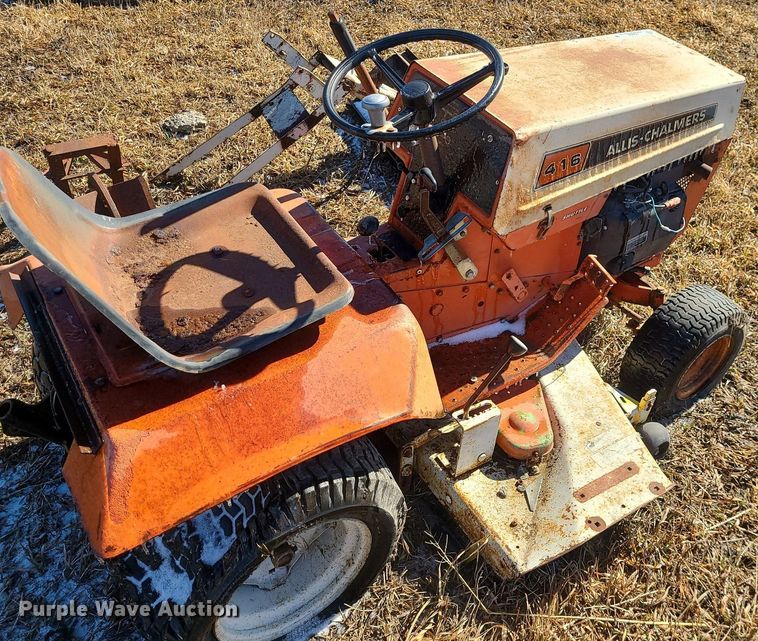 image for item JG9436 Allis Chalmers 416S  lawn mower