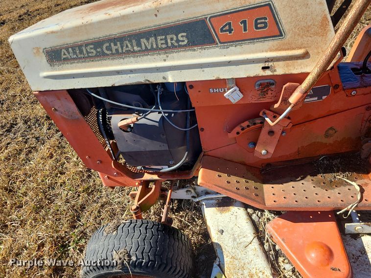 image for item JG9436 Allis Chalmers 416S  lawn mower
