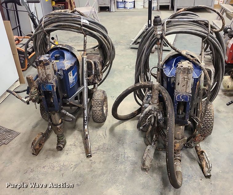 (2) Graco HydraMax 350 paint sprayers in Grandview, MO Item JG9445