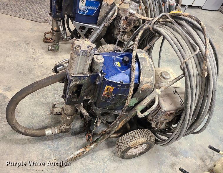 (2) Graco HydraMax 350 paint sprayers in Grandview, MO Item JG9445