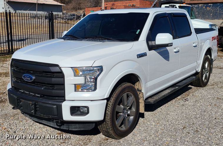 image for item JG9459 2015 Ford F150 XLT  SuperCrew pickup truck
