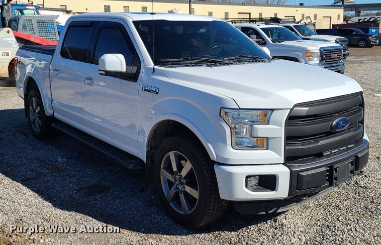 image for item JG9459 2015 Ford F150 XLT  SuperCrew pickup truck