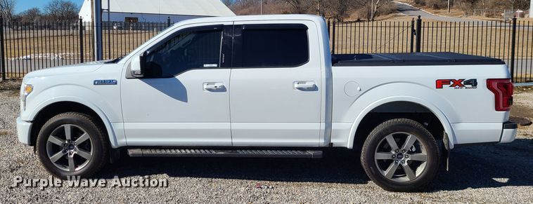 image for item JG9459 2015 Ford F150 XLT  SuperCrew pickup truck