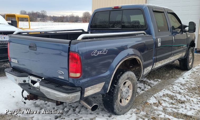 image for item JG9464 2005 Ford F250 Super Duty  Crew Cab pickup truck