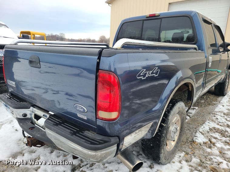 image for item JG9464 2005 Ford F250 Super Duty  Crew Cab pickup truck