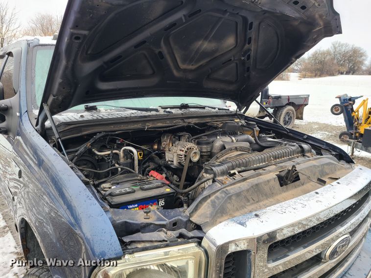 image for item JG9464 2005 Ford F250 Super Duty  Crew Cab pickup truck