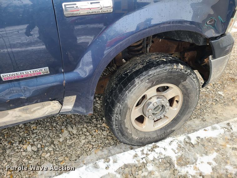 image for item JG9464 2005 Ford F250 Super Duty  Crew Cab pickup truck