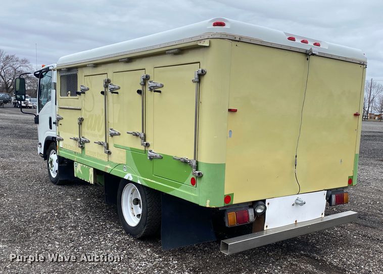 image for item JW9164 2015 Isuzu NPR  refrigerated delivery truck