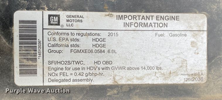 image for item JW9164 2015 Isuzu NPR  refrigerated delivery truck