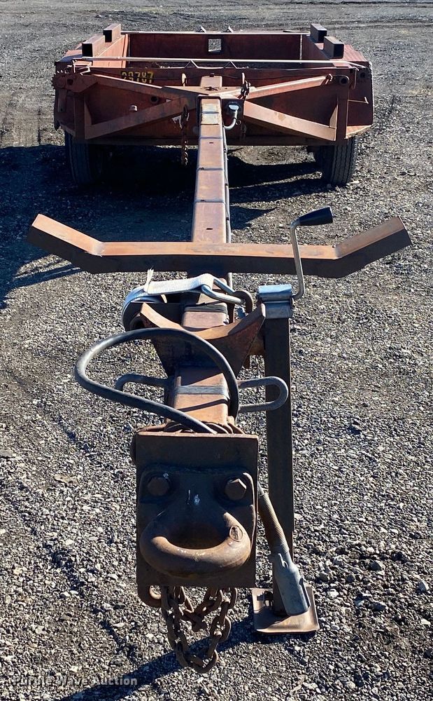 image for item JW9180 Shop built  pole trailer