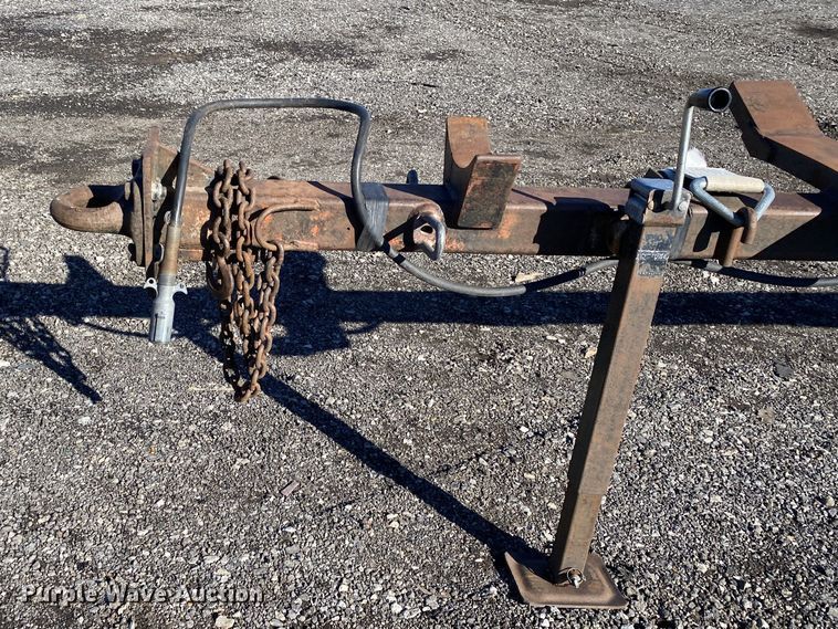 image for item JW9180 Shop built  pole trailer