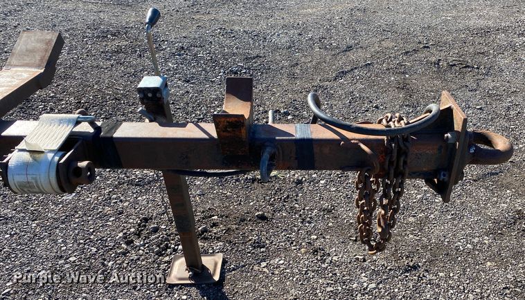 image for item JW9180 Shop built  pole trailer